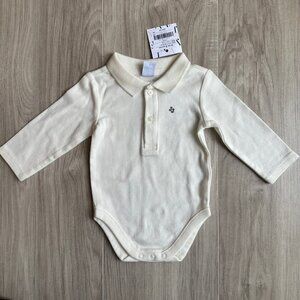 Janie & Jack Collared Button up Bodysuit